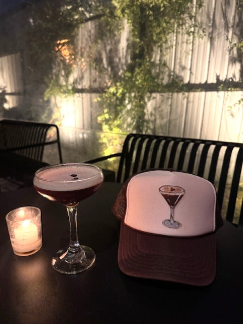 Paint Your Fav Cocktail on a Trucker Hat