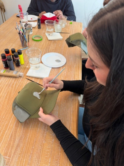 Paint Your Fav Cocktail on a Trucker Hat