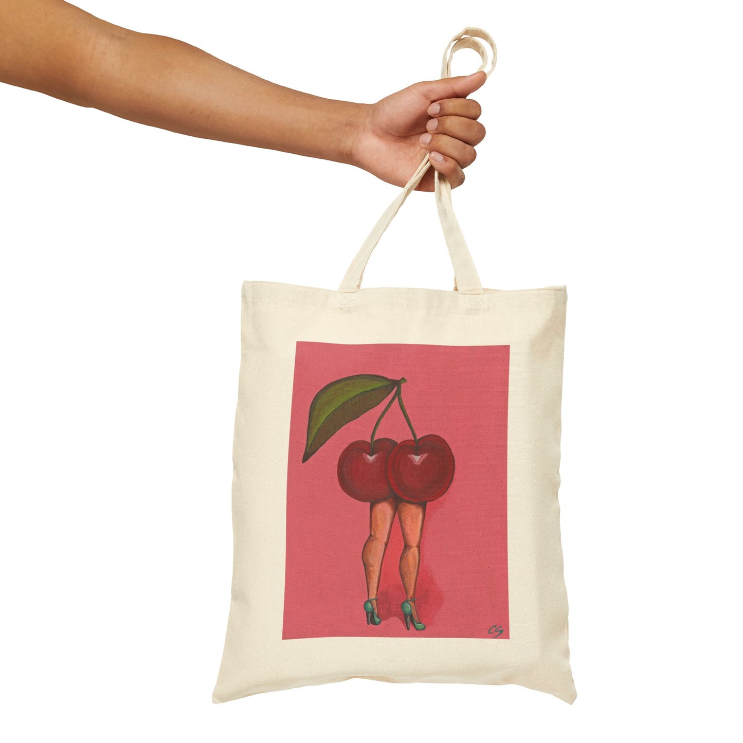 Cherry-Licious  Canvas Tote Bag