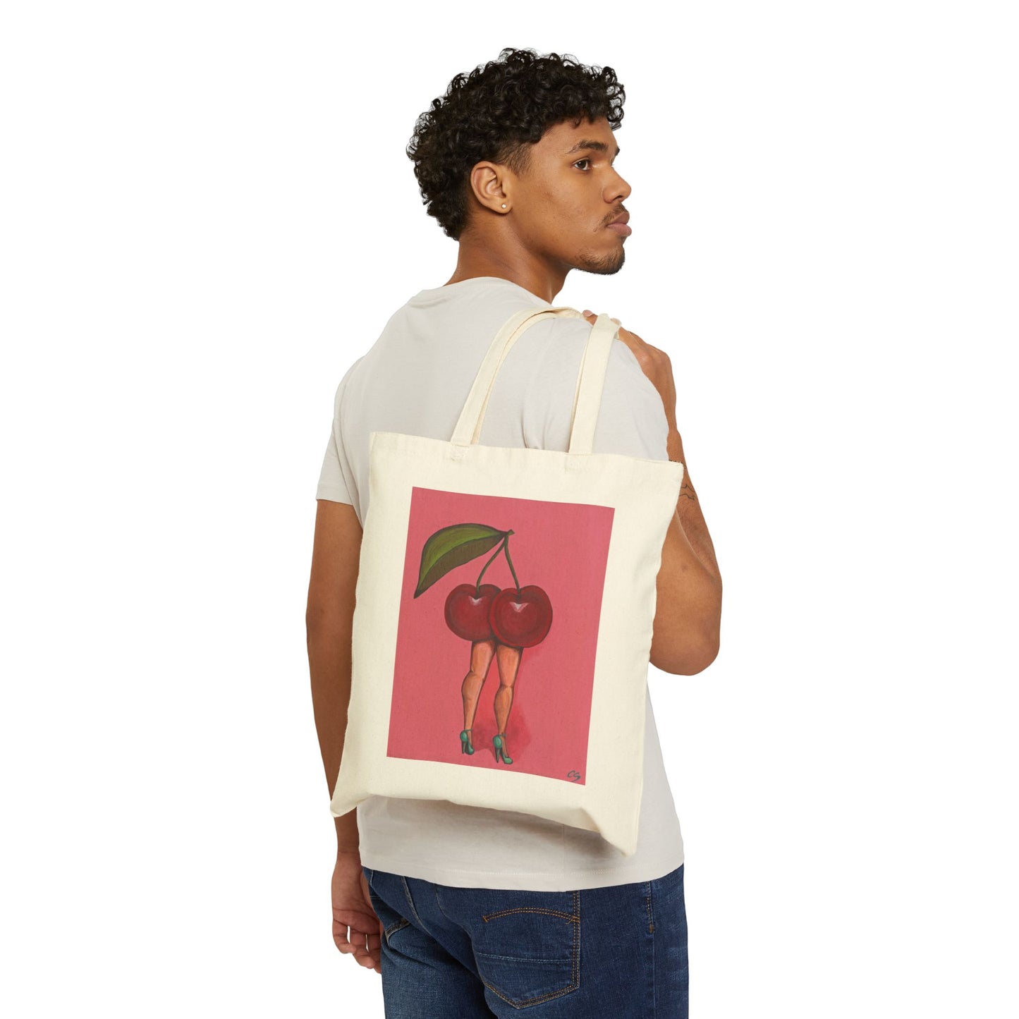 Cherry-Licious  Canvas Tote Bag