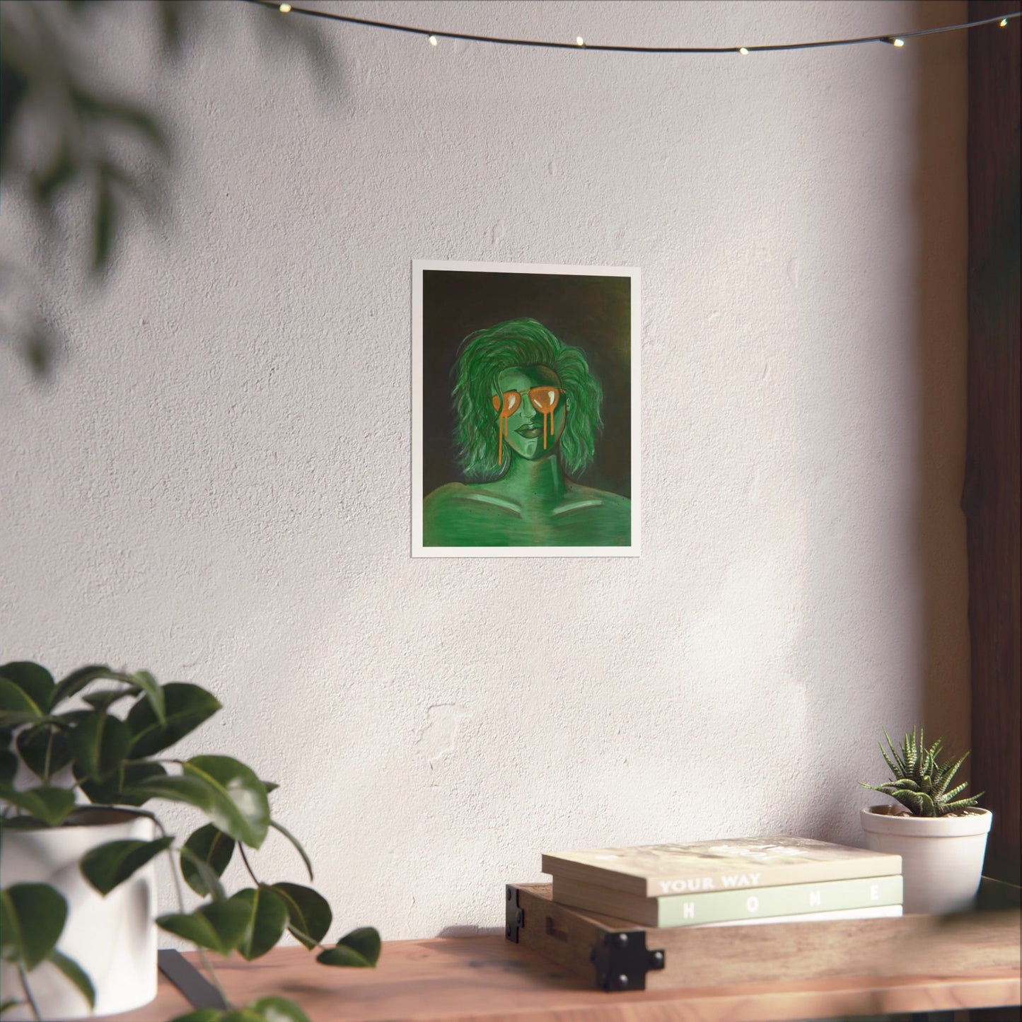 Gilded Gaze Print