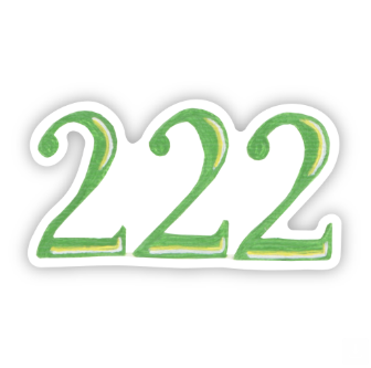 222 Sticker