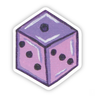 Dice Sticker