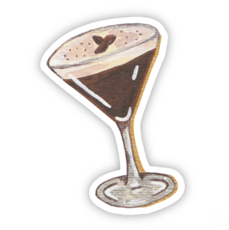 Espresso Martini Sticker