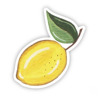 Lemon Sticker