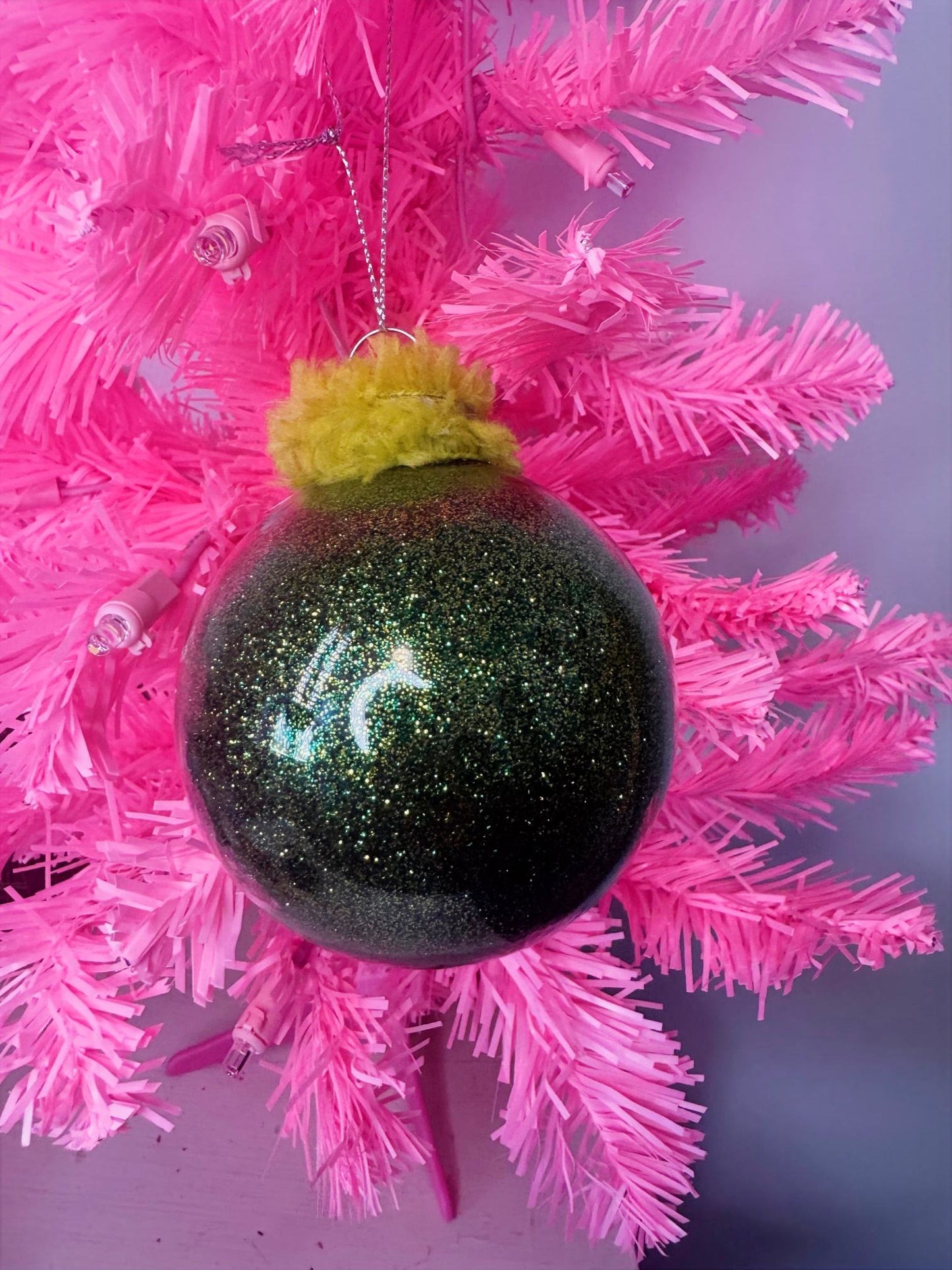 Hand-painted Grinch Ornament