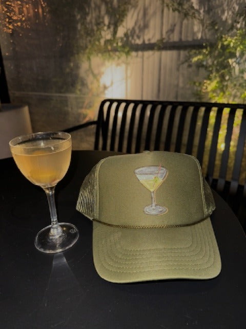 Paint Your Fav Cocktail on a Trucker Hat